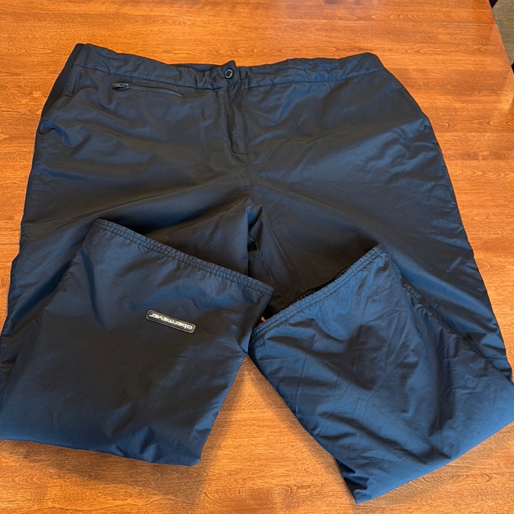 Obermeyer Black Ski Pants sz22
